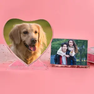 LOVE'N LV466U silicone Picture Frame Mold Polygon shaped epoxy resin molds for home party