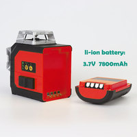 Niveau laser rotatif 3D vert à 12 lignes, auto-nivelant, dernière génération, pour sols en béton