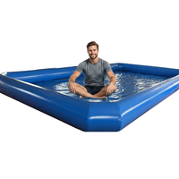 Piscine familiale gonflable géante en PVC épais et durable pour l'extérieur et les divertissements estivaux – Offre spéciale