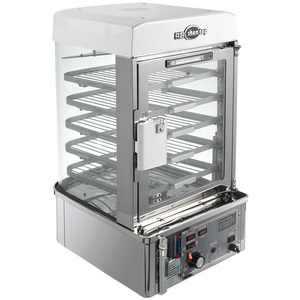 Thực Phẩm Ấm Showcase Thương Mại Nhà Hàng Khách Sạn Điện 6 Chảo Hiển Thị Thực Phẩm Ấm Tủ Điện Bain Marie Showcase - Product Image 3