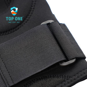 Top One Stabilisateur de genou ménisque personnalisé Coussinets en polyester respirants réglables Antidémarrage Soulagement protecteur du genou pour la douleur - Product Image 5