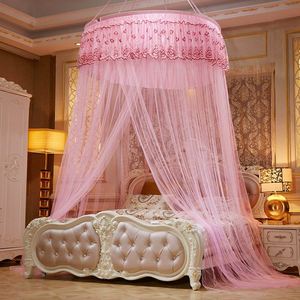 Moustiquaire de plafond style princesse, anti-moustiques, sur pied, sans installation, avec filet épaissi et crypté - Product Image 2