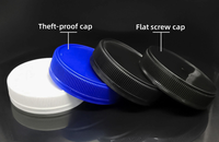 Bouteille de miel en plastique de qualité alimentaire avec couvercles personnalisables, pots à miel hexagonaux en PET