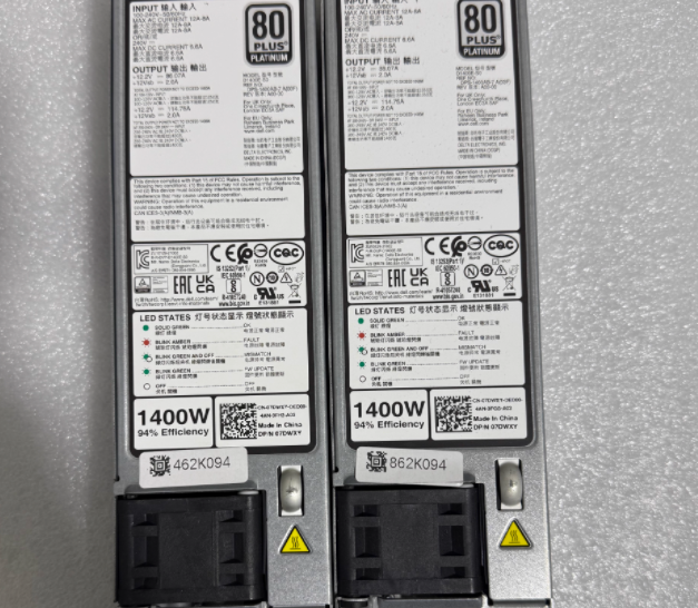 R750 R750XS 1800W Power Supply D1800E-S0 H66J1 Server Power Supply