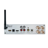 Amplificateur de karaoké miniature professionnel pour la maison, BT 5.0, I ARC, LAN, USB, RCA, entrée fibre optique, récepteur et amplificateur audio stéréo domestique