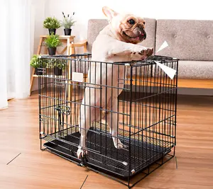 Commercio all'ingrosso Grandi Gabbie Per Cani, Ospedale Pieghevole In Metallo Pet Cane Cassa - Product Image 6