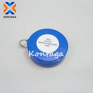 Righello di misurazione della circonferenza del torace degli ovini 2.5m nastri di misurazione del peso del bestiame nastro animale misura Animeter per allevamento - Product Image 6