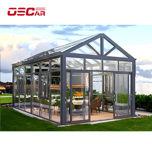 M Ventana Pared Doble Vidrio Templado Vidrio Esmaltado Edificio <span class=keywords><strong>Fachada</strong></span> Resistente a Huracanes Duradero Oficina Moderna Estructura de gran altura Sunroom - Product Image 3