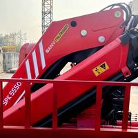 Grue articulée haute performance SPK55502C 19.5T, équipement de levage pour grue à flèche articulée, portée 11,5 m