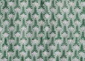 Bolso de mano ligero de algodón acolchado con estampado floral tradicional hecho a mano, ideal para el trabajo, compras, viajes y ecológico. - Product Image 5