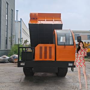 1T caoutchouc voie transporteur Dumper pour l'agriculture - Product Image 3