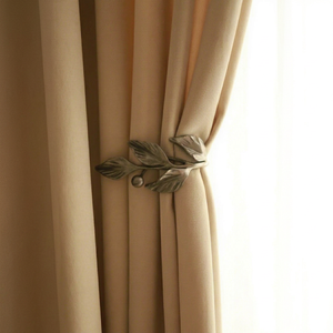 Attaches de rideaux en métal élégantes, accessoires décoratifs classiques pour fenêtres, style traditionnel - Product Image 1
