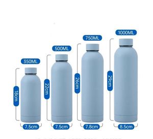 Custom Logo Double Wall Vacuum <b>Insulated</b> Sports <b>Flask</b> Temperature Display 350ml 500ml 750ml Small Mouth Stainless Steel Travel - Product Image 6