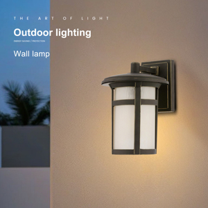 Lámpara de Pared <span class=keywords><strong>Exterior</strong></span> LED Cuadrada Clásica de Aluminio, Impermeable, <span class=keywords><strong>para</strong></span> Jardín, Patio e Iluminación del Hogar - Product Image 4
