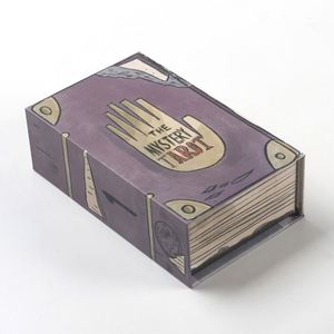 Cartas del Tarot Misteriosas con Estampado Dorado en Caja de Cartón, Baraja de Tarot Portátil, Juego de Entretenimiento - Product Image 3