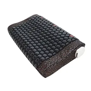 光子电热陶瓷韩国电气石红外枕头最佳治疗石全身电气石加热枕头