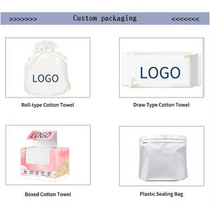 Asciugamano <span class=keywords><strong>monouso</strong></span> viso biodegradabile <span class=keywords><strong>asciugamani</strong></span> per il viso puliti salviettine a secco in fibra vegetale per struccante 50 Count - Product Image 6