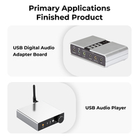 Module audio numérique avec DAC 384kHz/32bit et amplificateur pour la lecture et l'enregistrement de musique sur casque, appels, télécommande filaire