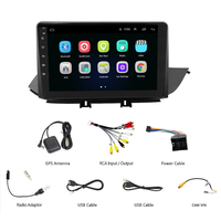 Autoradio Android 10 pour Elantra 2015-2019 avec Navigation GPS, Carplay Sans Fil, Aux, DSP, WiFi et Cartes Mondiales pour Lecteur Multimédia
