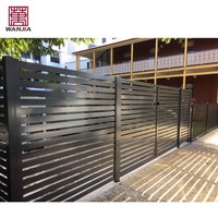 Fabricant WANJIA de balustrades extérieures, rampes d'escalier en aluminium, rampes de clôture en aluminium, rampes de sécurité en aluminium
