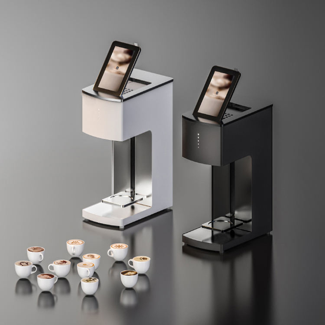 Portable Latte Art Coffee Printer for Printing Photos and Text on Cappuccino Milk Tea Cold Drinks at Café or Events