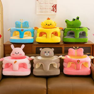 โซฟาเด็กแบบใหม่ ปี <span class=keywords><strong>2026</strong></span> ของเล่นตุ๊กตาขนนุ่ม เบาะนั่งเด็ก ผู้ผลิตขายตรง ทรงกลม ฐานฟองน้ำ โซฟาในรถยนต์ทันสมัย - Product Image 3