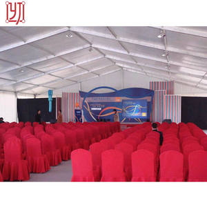 Tente de réception en aluminium et tissu PVC pour 1000 personnes, idéale pour mariages, banquets et traiteur - Product Image 3