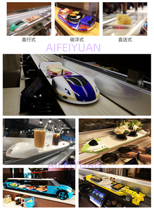 Kaiten Sushi Conveyor System Food Delivery <span class=keywords><strong>Robot</strong></span> Transportador trem sushi para o seu restaurante - Product Image 4