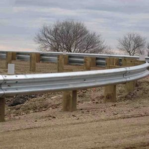 Thép lan can đường cao tốc thrie chùm cho đường nóng nhúng rào cản giao thông an toàn mạ kẽm - Product Image 3