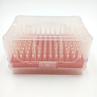 Embouts de pipette micro-filtre personnalisés en PP/PE stériles sans enzyme 20 ul 96 pièces/boîte pour utilisation en laboratoire