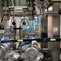 Machine à piston automatique en acier inoxydable à 4 têtes, contrôlée par PLC, entraînée par moteur, haute précision 1%, pour shampoing, huile, produits chimiques et alimentaire