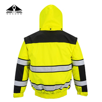 Veste de travail ignifuge certifiée ARC pour la protection contre les risques électriques, en matériau résistant aux flammes pour les techniciens utilitaires et les électriciens