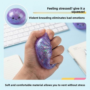 Giocattolo Antistress in Plastica a Forma di Ravioli al Vapore, Simulazione Musicale, Giocattolo Divertente a Lenta Risalita - Product Image 3