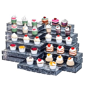 Présentoir en forme de U <span class=keywords><strong>ondulé</strong></span> d'eau acrylique à la mode fait pour l'utilisation de support - Product Image 1