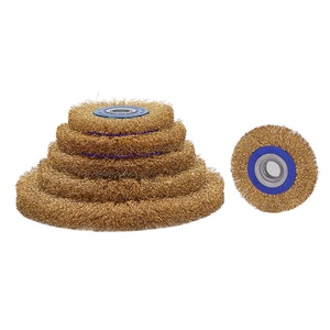 Roues en fil d'acier, brosses, perceuse, outils rotatifs, polissage, outils rotatifs, métal, antirouille, ensemble de brosses, équipement de nettoyage - Product Image 1