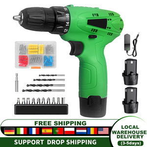 Single Speed Brushless Motor Drill 12V DIY <b>Power</b> <b>Tools</b> OEM Support Battery US Local Warehouse CD-12A 12 Cor - Product Image 5
