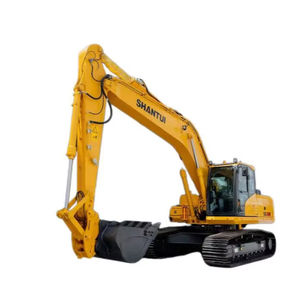 Excavadora de cadenas mediana SHANTUI de 20.8 toneladas SE215 con motor de alta potencia, bomba, caja de cambios y PLC en venta - Product Image 1