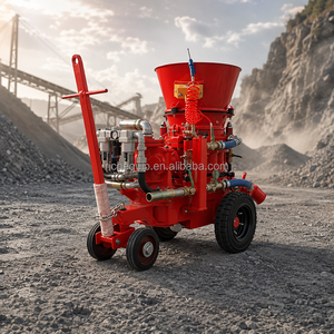 Máquina de Pulverización de Cemento y Hormigón Seco con Motor de Aire y Salida Variable de 3m³/h - Product Image 3