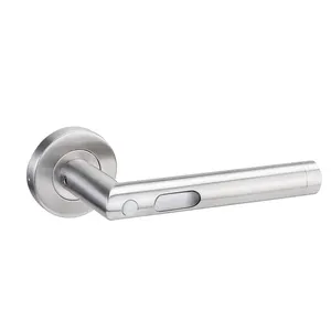 Stainless steel unique door handle LED door handle Human body induction split handle