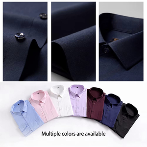 Chemises pour hommes bleu ciel officielles d'été à manches longues chinoises à <span class=keywords><strong>prix</strong></span> abordable - Product Image 6