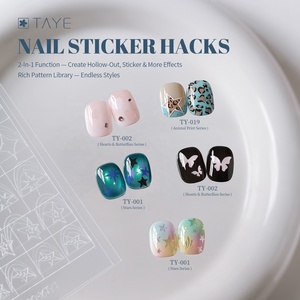 Autocollant transparent de haute qualité pour la décoration des ongles, prix de gros - Product Image 6