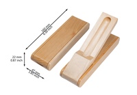 Vente en gros, personnalisation, meilleur vendeur, Logo personnalisé, boîte à stylos en bois, stylo plume, étui à crayons, boîte cadeau pour les entreprises