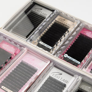 Extensions de cils en volume moelleux faites à la main, cheveux synthétiques, 0,03 0,05 0,07 C CC D Curl - Product Image 2