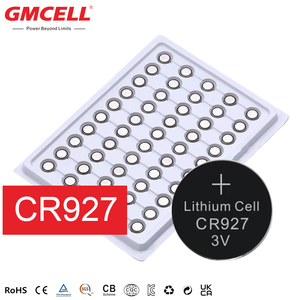 แบตเตอรี่กระดุมขนาดเล็ก CR927 จากโรงงานโดยตรง สำหรับนาฬิกาดิจิตอล, ป้ายอิเล็กทรอนิกส์, กุญแจรีโมทคอนโทรล - Product Image 1