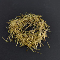 Fibre micro-céramique en acier cuivré 20/0.2, fibre d'armature pour béton, matériaux de construction UHPC