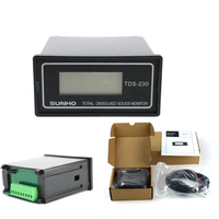 Pièces détachées SUNHO RO TDS-230, mètre numérique TDS, affichage numérique, 0-20/200/2000ppm, instrument de surveillance de la pureté de l'eau, sonde assortie 1 an