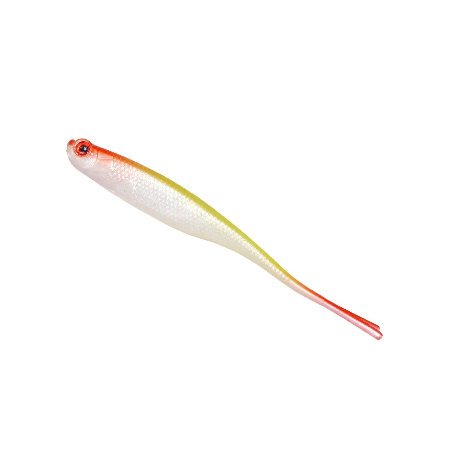 Isca de pesca macia de silicone, isca de pesca artificial de 115mm 7g, minhoca