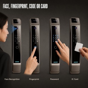 Cerradura Inteligente para Puerta con Cámara, Huella Dactilar, Contraseña, Acceso WiFi, Seguridad Digital para Puerta Principal - Product Image 3