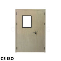 Porte de salle blanche acoustique étanche à l'humidité de style moderne personnalisable Placement intérieur fini en acier inoxydable de haute qualité