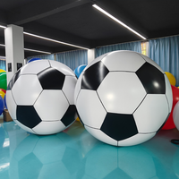 Ballon de football gonflable géant, décoration gonflable sur le thème du sport pour événements commerciaux, ballon gonflable personnalisé imprimé
